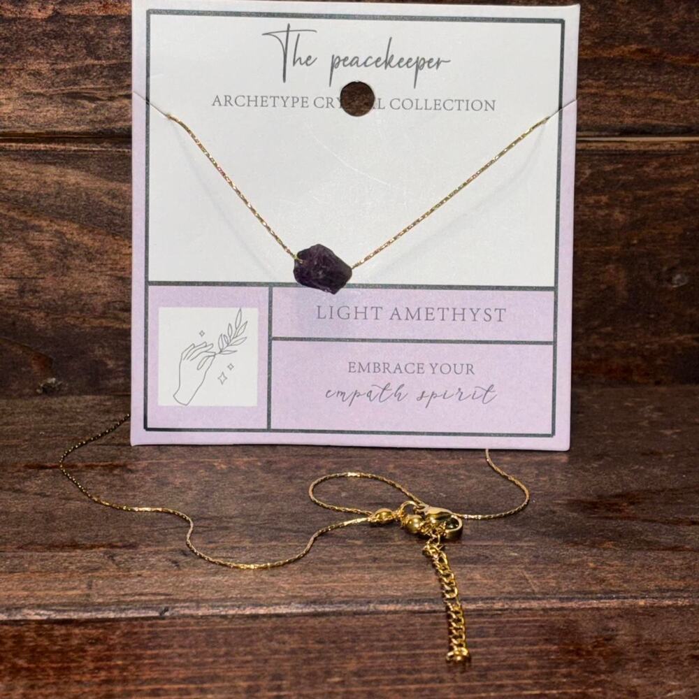 Amethyst The Peacekeeper Archetype Crystal Collection